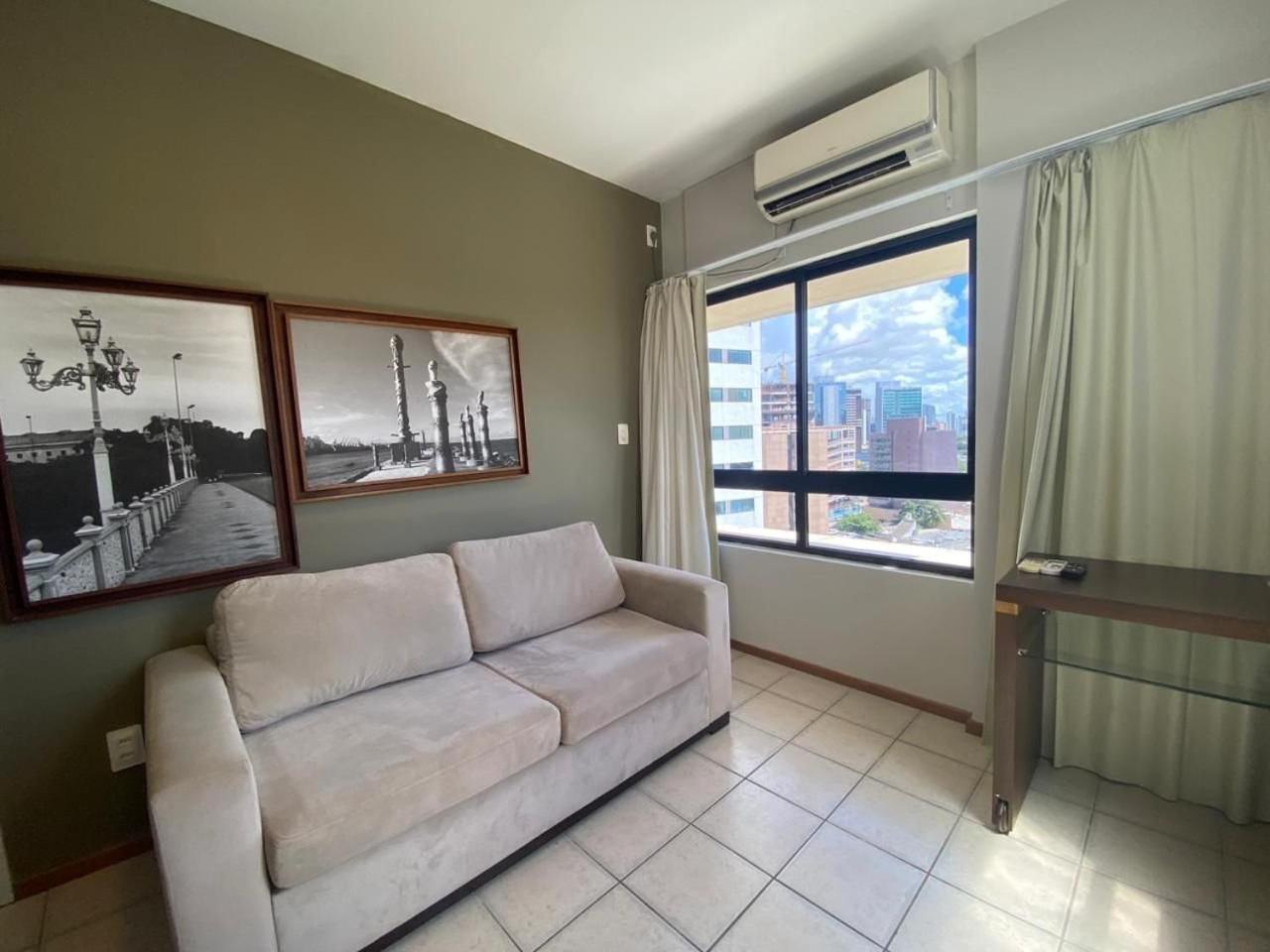 Flat No Condominio Metropolis - Ilha Do Leite Recife Bagian luar foto
